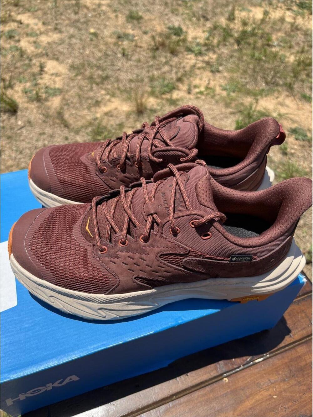 Hoka Anacapa 2 Low GTX Womens Shoes Sneakers Trainers Size 9 - New $160 Goretex